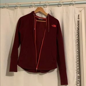 North Face Fleece Full Zip Hoodie